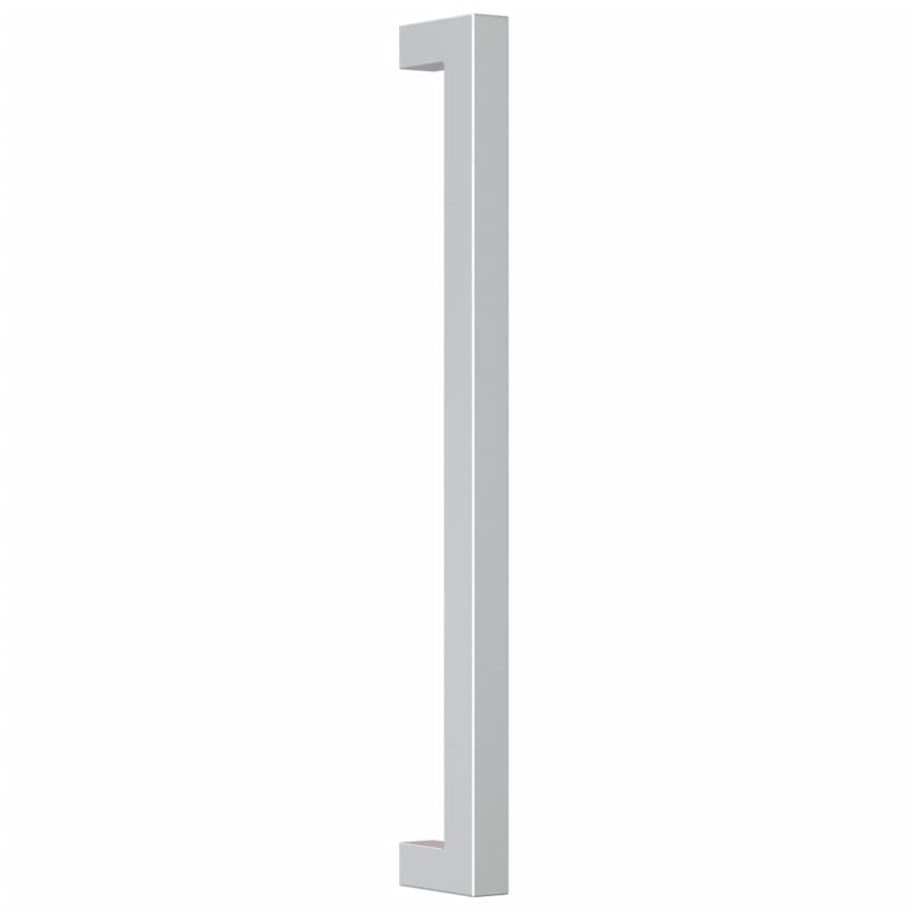 Möbelgriffe 10 Stk, silberner Edelstahlgriff mit gebürsteter Oberfläche, Lochabstand 224 mm, Bogenbügel Türgriff für Schubladen Schränke Küche Bad Flur
