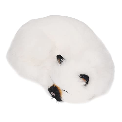 Gato de felpa de simulación suave realista peluche durmiente esponjoso