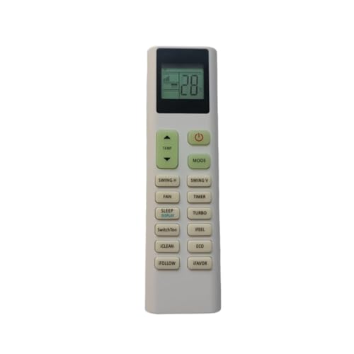 Image of Upix AC Remote No. 254 (No Backlight), Compatible /Replacement for Kelvinator AC Remote (Exactly Same Remote Will Only Work)