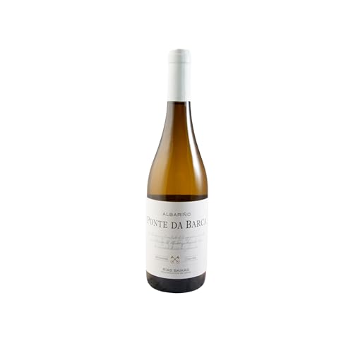 Vino Blanco Albariño Ponte da Barca – D.O. Rías Baixas, 100% Albariño, Perfil Floral y Fresco, 13% Vol.