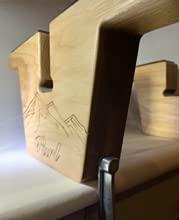 PURL Ski & Snowboard Tuning Vise Set - Wood