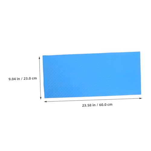 Tapete antideslizante para escalera de piscina azul miniatura 2