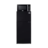 Summit 19” Refrigerator and Microwave Combination, Freezer, 4.3 cu.ft Capacity, With USB Ports and Allocator, Black - MRF713BA