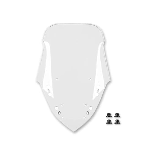 Pare-Brise X-MAX300 Moto : Bulle Réglable pour Yamaha Xmax 300 2017-2022 Clear