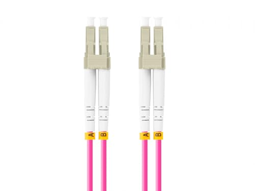 lanberg 5m Multi LC/UPC-LC/UPC Duplex OM4 50/125 LSZH Violet