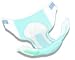 Case Of 96 Wings Hook & Loop 3D Adult Briefs - Case Of 96, Medium, 32