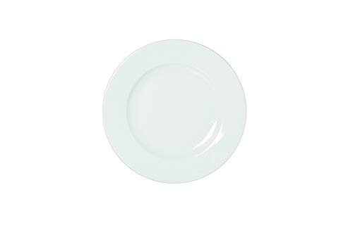 Piatto Per Pane In Porcellana Bianca - Diametro 17cm - Elegante E Semplice Per La Tavola - Foto 6