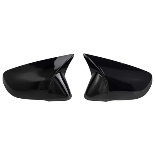 Coques de rétroviseurs latéraux pour BMW X1 F48 et X2 F39, finition noir brillant
