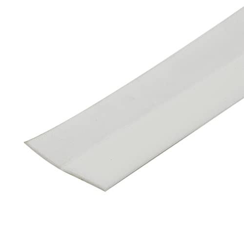 Coupe-Courant de Porte InféRieur Bloqueurs de Courant Porte à Un Côté Joint InféRieur Porte Isolation Anti-PoussièRe et Anti-Bruit Bande Protection InsonoriséE Bas Porte Coupe Froid (Mince, Blanc) Cover