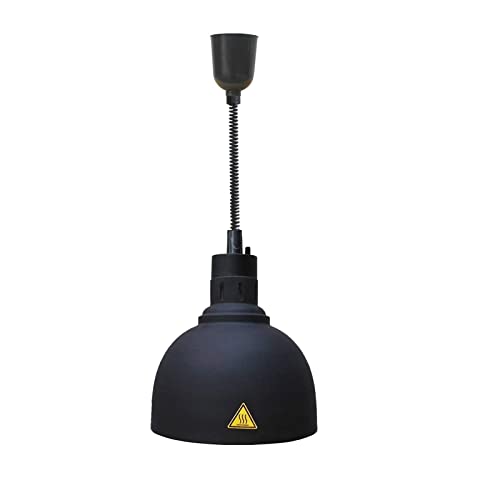 Hanging Food Heat Lamp, Food Warmer Lamp Commercial, Telescopic Hanging Heating Lamp Tank Heating Lamps Commercial Heat Lamp for Serving Food