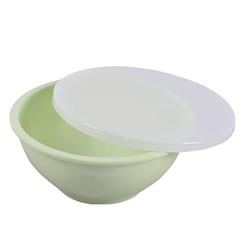 Set de 12 Tazones para Mezclar con Tapa Melamina Verde miniatura 6