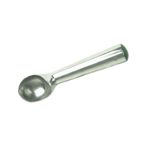 A-to-Z Supply SLTHDP016 Dipper, 2-1/2 oz. Capacity, one-Piece, cast Aluminum, Smooth Finish, Green end Handle