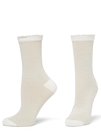 Image of HUE womens Fashion Crew Sock Packs - Textured Dot Socks, Sequin Soft Rib Crew Sock, Shimmer Socks