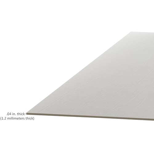 Image of Nexus Self Adhesive 12-Inch Vinyl Floor Tiles, 20 Tiles - 12 inch x 12 inch, White Slate Pattern - Peel & Stick, DIY Flooring for Kitchen, Dining Room, Bedrooms & Bathrooms by Achim Home Decor