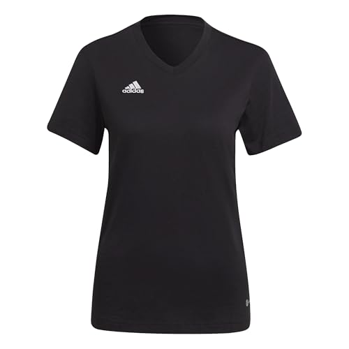 adidas Damen Entrada 22 Tee, Black, L