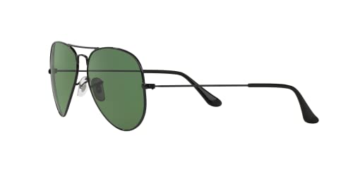 Ray-Ban Rb3025 Large Metal Aviator Sunglasses 58 Mm, Black, Size 58 Mm3
