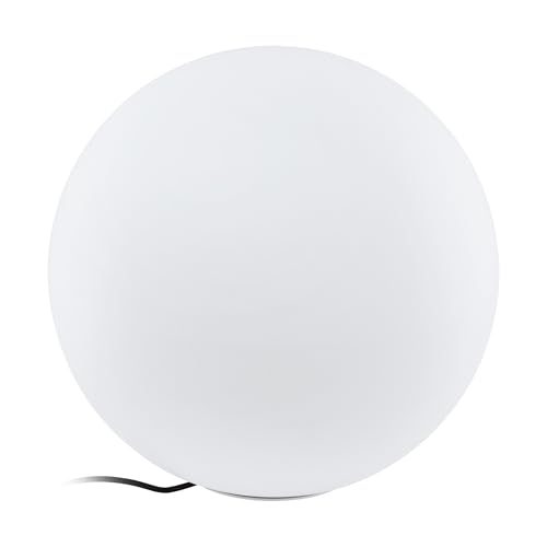 Eglo Stehleuchte MONTEROLO-Z weiss H:50cm Ø:50cm mit Kabel+Stecker IP65 mit Connect Z Funktion