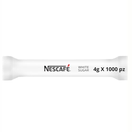 NESCAFÉ Zucchero Bianco, 1000 Bustine da 4g (4kg)