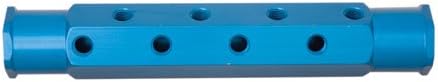 NM-321 Aluminum Hex-Shaped Manifold 1/4 NPT Ports, 1. Inlet