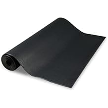 Aviron Treadmill Mat Heavy Duty Floor Protection for Under Treadmill | Non-Slip Surface, Shock-Absorbing PVC, Sweat-Resistant, 87" x 36", Aviron Logo Included, Black