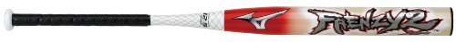 Batte slowpitch Mizuno Frenzy 2 pour maximiser la puissance de frappe