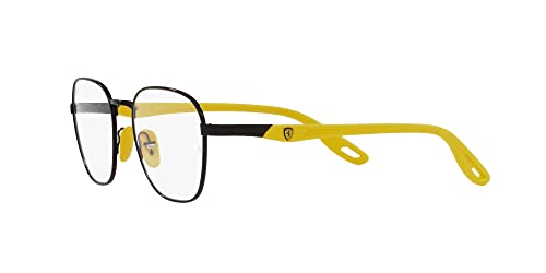 Image of Ray-Ban unisex-adult Rx6484m Scuderia Ferrari Collection Square Prescription Eyewear Frames