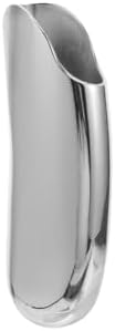Premium Metal Lighter Case for BIC Lighters, Heavy Curved Ergonomic Design & Mirror Finish Cover for BIC J5 Models​ (Silver-Mini) image 5
