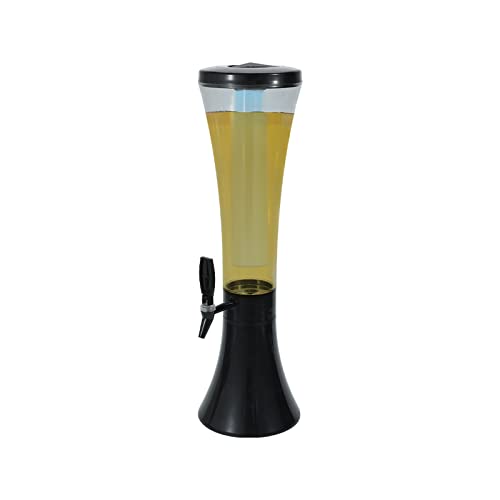 CTCOIJRN Dispensador de cerveza Dispensador de cerveza de mesa Dispensador de cerveza de 3 litros Barril de cerveza multiusos Contenedores de cerveza comerciales Cañón de vino resistente a altas tempe