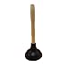Produktbild JULIUS ET TIBERIUS - Pömpel Abflusssauger 120mm Saugglocke Gesamtlänge 30cm - für Abfluss, Toilette und Waschbecken