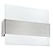 EGLO LED Wall Light 204077A Matte Nickel 8.63x13.82x3.15
