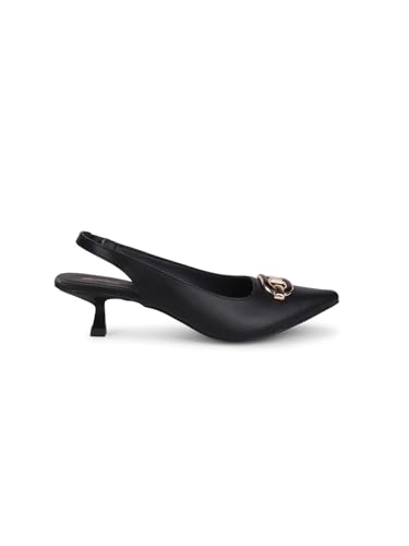 Image of Bata Women Kitten Heel Pumps