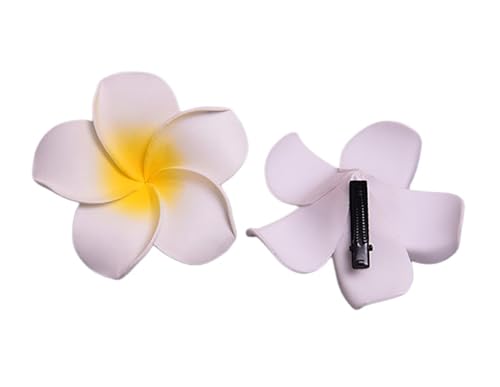 Pinzas de Flores Hawai foam para el cabello, pack 3 miniatura 4