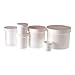 Qorpak PLC-07187 White Polypropylene Jar with 70-400 White Polypropylene Unlined Cap, 8 oz (Pack of 36)