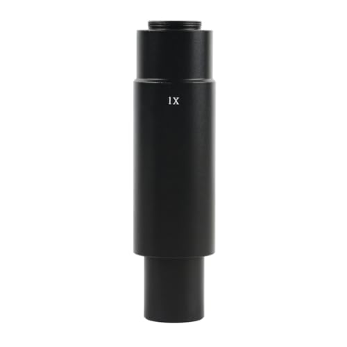 Microscope 0.35X 0.5X 1X C-Mount Auxiliary Adapter for XDC-10A 120X 180X 300X Monocular Microscope Lens(1X)