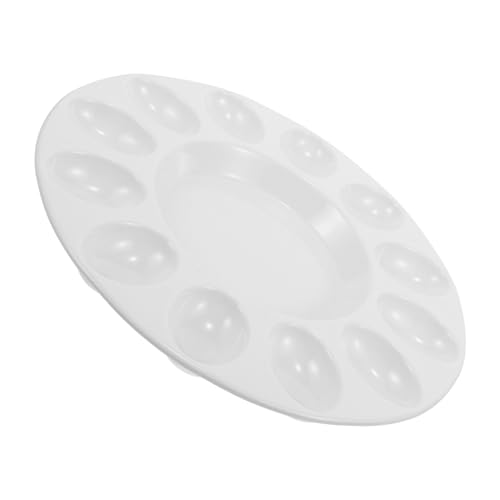 COLLBATH Easter Egg Tray Seafood Serving Tray Deviled Egg Serving Tray Egg Platter Deviled Egg Tray Deviled Egg Serving Platter Egg Dish Deviled Appetizer Plate Egg Plates Ceramics