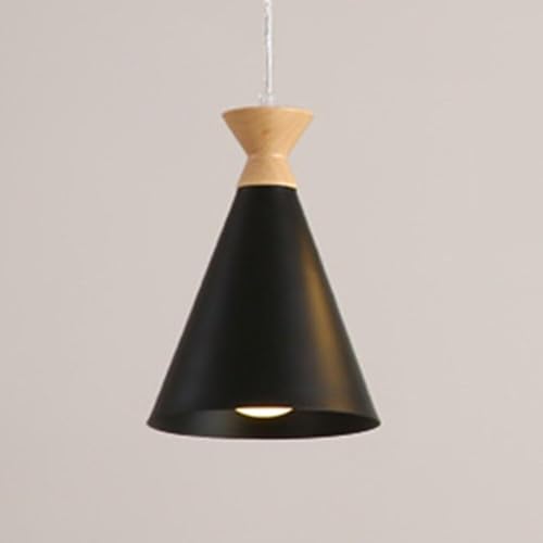Plafonnier à tête unique style ferme en métal pour décoration de salle à manger