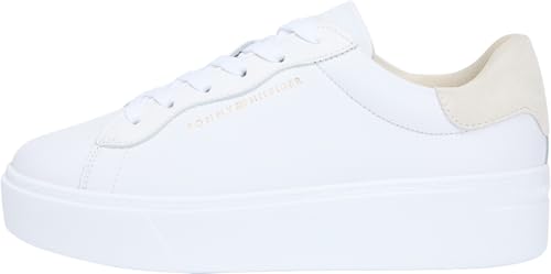 Tommy Hilfiger Chic Platform Cupsole Sneaker Fw0fw09021 BasFemme basket compensée tendance