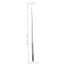 Ciieeo Replacement Ladder Hook Attic Accessory 60in Telescoping Pole Storage System Easy Pull-Down Mechanism