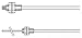 Telemecanique XUFN02323 Photoelectric Sensor Cable, 2 m