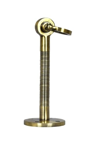 Image of Ceiling Hooks for Hanging Zula for Home Punching Bag Hanger with Anchor Bolt Fasteners Suitbale for Hammock Swing (Golden Kada, 12 Inch, 2pc)