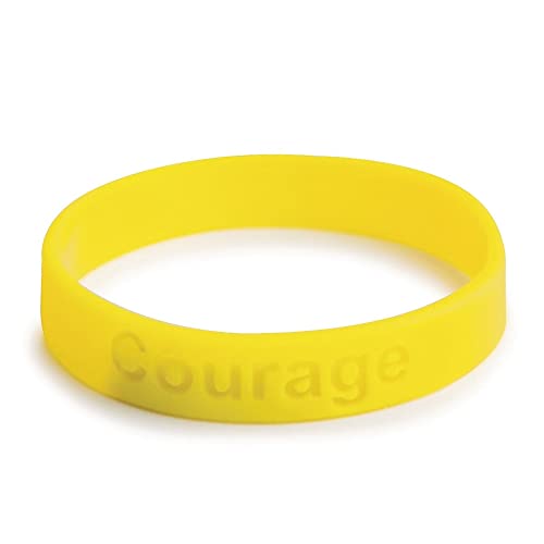 Bracelets inspirants courage S&S Worldwide lot de 24 pour cadeaux d'invités