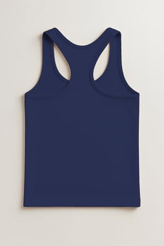 Image of Kurve Premium Girls Seamless Supersoft Wide Strap Comfortable Racerback Tank (Made with Love in The USA)