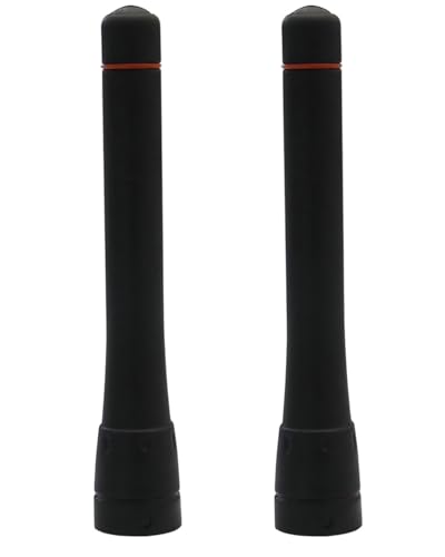 UHF 400-470MHz Stubby Antenna Compatible with ICOM Radio FA-SC73US IC-F21 F24 F43 F44 F4000 F4001 F4010 F4011 F4018 F4023 F4026 F4161 Replacement Antenna 3.5Inch (2 Pack)