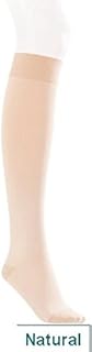 BSN Medical 115283 Jobst Opaque Compression Hose, Knee High, 30-40 mmHg, Closed Toe, Medium, Natural