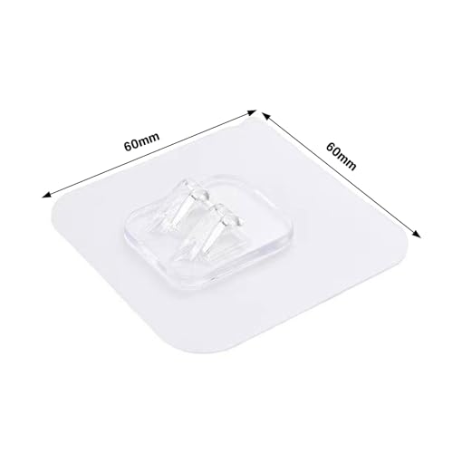 HOAENTSA 8pcs Spice Rack Replacement Hook Shower Rack Hook - Image 3