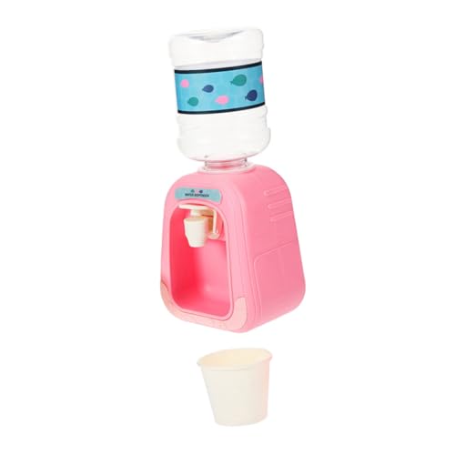 COSMEVIVI Cute Cartoon Design Miniature Water Dispenser Portable Hot Water Dispenser for Boys and Girls Doll House Decor
