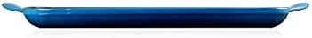 LE CREUSET Rectangular Grill 32cm Azure Blue