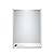 WOODBRIDGE 60 in. L x 36 in. W x 75 in. H Alcove Solid Surface Shower Combo Kits with Glue Up Shower Walls in Matte White and Single Threshold Shower Base in White with Left Drain and Black Cover