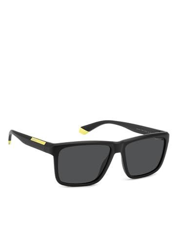 Polaroid PLD 2164/S Matte Black/Grey Polarised 58/15/145 Men's Sunglasses, Matte black/grey polarised, 58/15/1453