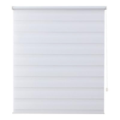 Store Enrouleur Jour/Nuit GoodHome Elin 2 Blanc cassé 120 x 180 cm